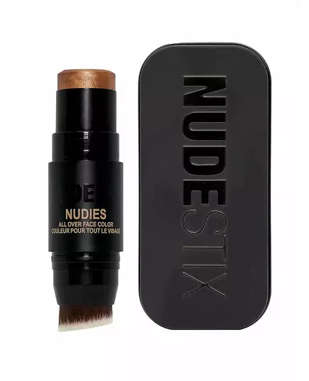 Nudestix Nudies All Over Glanz Rougestift Brauner Zucker, 8 g, Bild 2