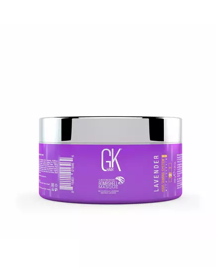 Global Keratin Bombshell Masque crème colorant pour cheveux Coloriage Lavander, 200 g