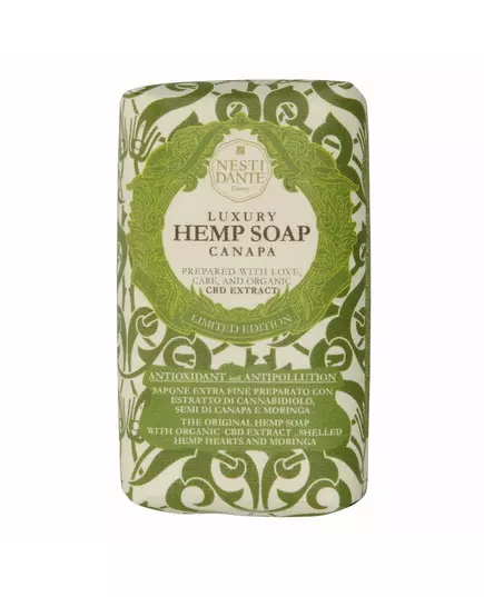 Nesti Dante Luxury Hemp Antioxydant Savon parfumé, 250 g