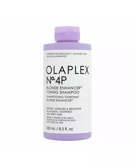 Olaplex No. 4P Blonde Enhancer Haarbehandlung Shampoo Zur Neutralisierung von Gelbtönen Für blondes Haar, 250 ml