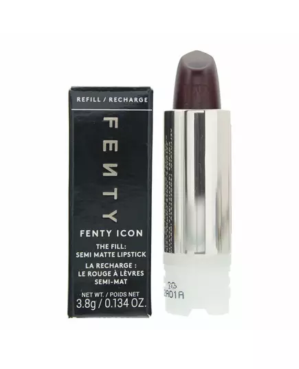 Fenty Beauty Icon Halbmatt Creme-Lippenstift 03 Langweiliges Mitglied Nachfüllen, 3,8 g, Bild 2