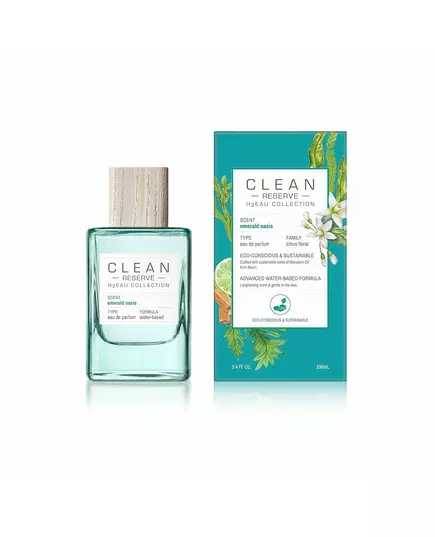 Clean H2Eau Emerald Oasis Eau de Parfum Unisexe, 100 ml, image 2