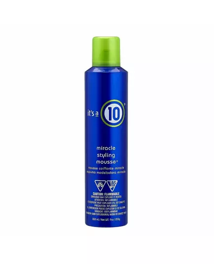 It's a 10 Miracle Mousse coiffante Pour le volume Tenue moyenne, 262 ml