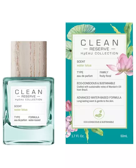 Clean H2Eau Water Lotus Eau de Parfum Unisex, 50 ml, Bild 2