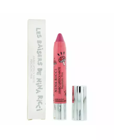 Nina Ricci Jumbo Lipstick Matte Jumbo Matte Creme-Lippenstift Psychotisches Pink, 2,5 g