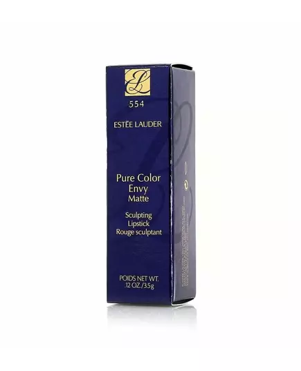 Estee Lauder Pure Color Envy - Matte Creme-Lippenstift 554 Tiefes Geheimnis, 3,5 g