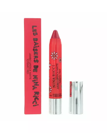 Nina Ricci Jumbo Lipstick Matte Mat Rouge à lèvres crème Rouge totémique, 2,5 g