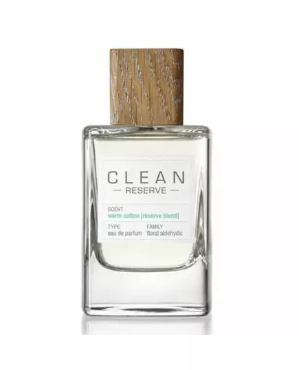 Clean Reserve - Warm Cotton [Reserve Blend] Eau de Parfum Unisexe, 50 ml
