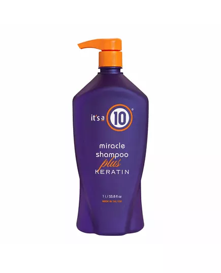 It's a 10 Miracle Shampoo Plus Keratin Shampooing Hydratez et protégez, 1000 ml