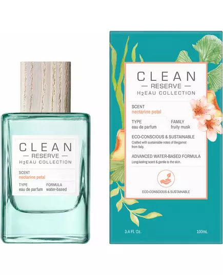 Clean H2Eau Nectarine Petal Eau de Parfum Für Frauen, 100 ml, Bild 2