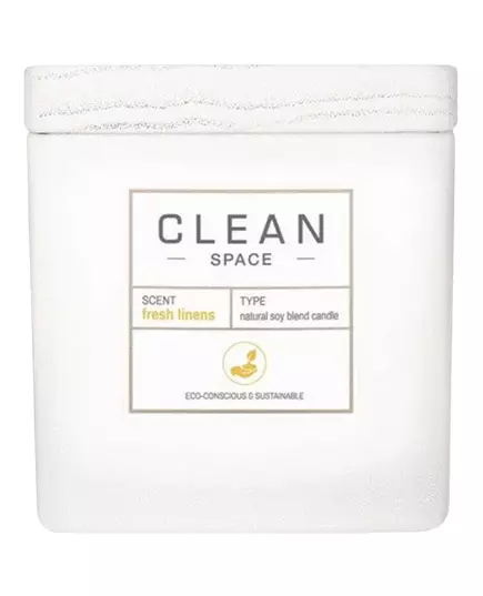 Clean Space Fresh Linens Duftkerze, 227 g