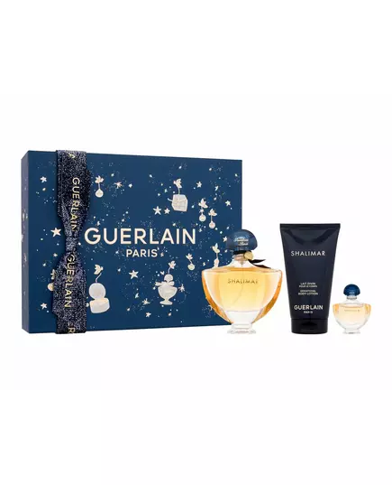 Set Guerlain: Shalimar Eau De Parfum For Women 50 ml + Shalimar Eau De Parfum For Women 5 ml + Shalimar Hydrating Body Lotion, 3 pièces