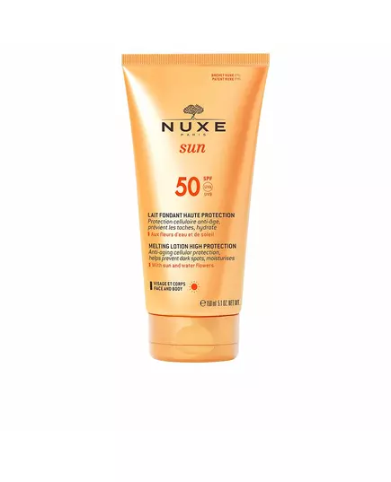 Nuxe Sun Melting Sonnencreme SPF 50, 150 ml