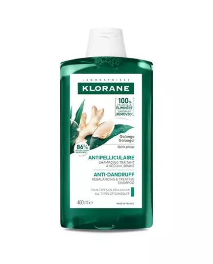 Klorane Anti-Matreata Cu Galangal Shampooing traitement capillaire Antipelliculaire, 200 ml