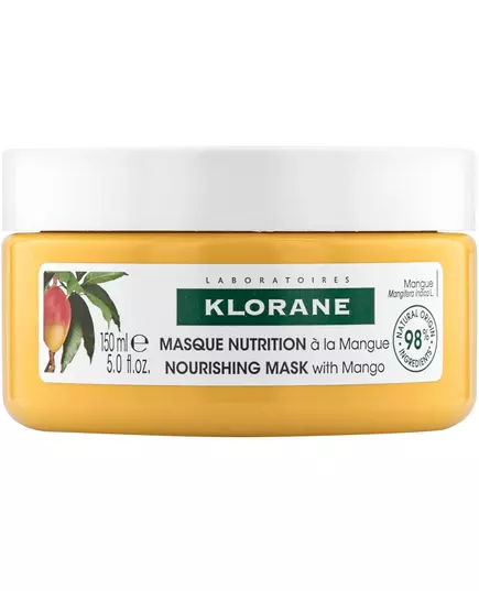Klorane Mango Butter Nutrition Haarbehandlungs-Crememaske Zur Nahrung, 150 ml
