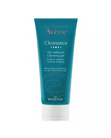 Avene Cleanance Purification Gel nettoyant Pour le visage, 200 ml