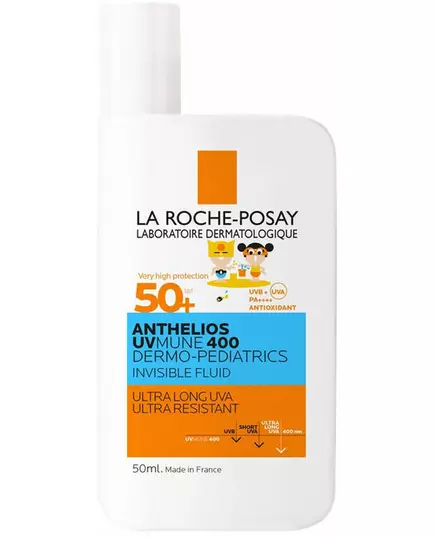 La Roche-Posay Anthelios Dermo‑Pediatrics Wet Protection Fluide Corps SPF 50+, 50 ml
