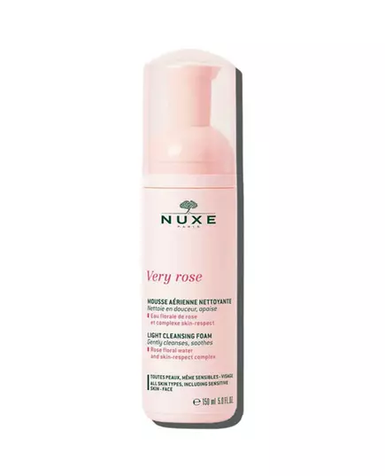 Nuxe Very Rose Mousse nettoyante, 150 ml