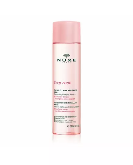 Nuxe Very Rose Nettoyage Eau micellaire Pour peaux sensibles, 100 ml
