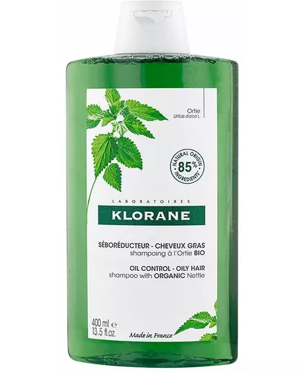 Klorane Nettle Haarshampoo Ölkontrolle, 400 ml