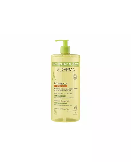 A-Derma Exomega Control Duft Emolliens Duschöl Körper Für trockene Haut, 1000 ml