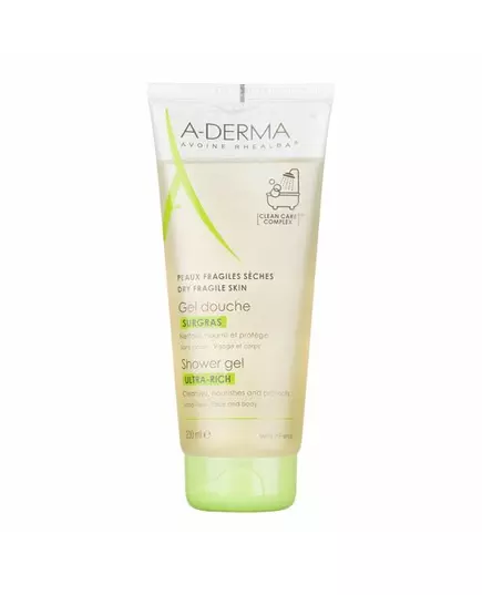 A-Derma Ultra Rich Duschgel Körper Alle Hauttypen, 750 ml