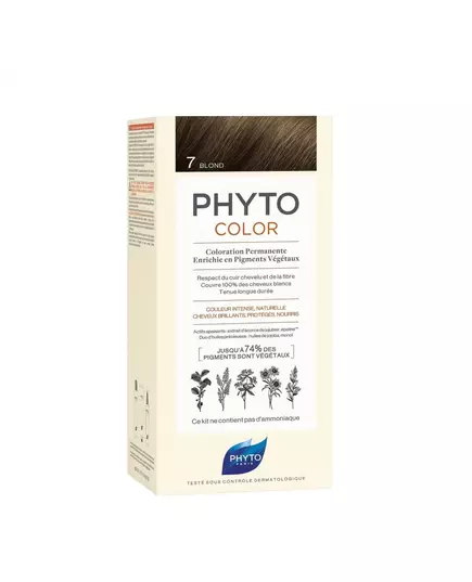 PHYTOCOLOR #7-rubio 4 u, 50 ml