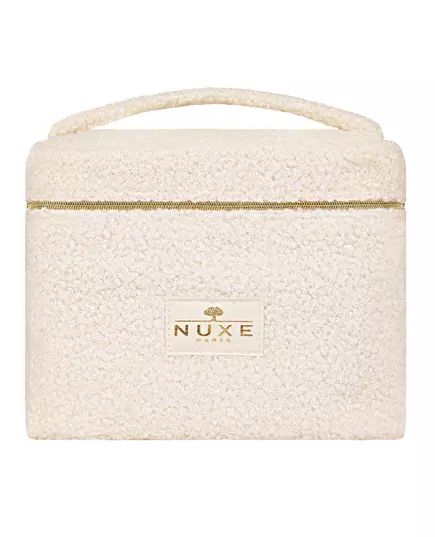 Nuxe Insti Vanity Avec fermeture éclair Pochette en textile GWP Blanc