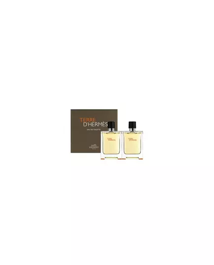 Set Duo Hermes Terre d'Hermes Eau de Toilette Pour hommes, 2 × 50 ml