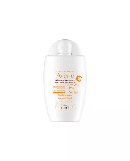 Avene Intense Protect Mineral Hoher UV-Schutz Sonnenschutzfluid Für Gesicht & Körper SPF 50+, 40 ml