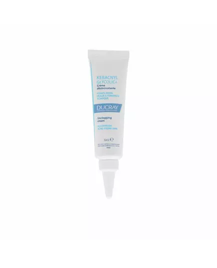 Creme zur punktuellen Pflege fettiger, zu Akne neigender Gesichtshaut Ducray Keracnyl Glycolic Anti-Blackheads, 30 ml