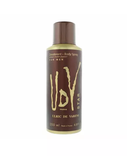 Ulric De Varens Star Spray parfumé Pour hommes, 200 ml