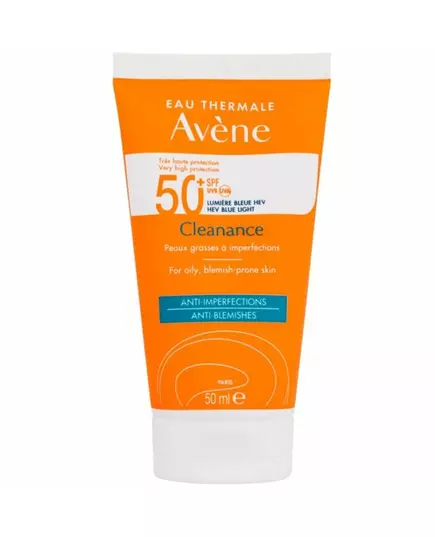 Avene Cleanance Triasorb Anti-imperfections Jour Crème Pour le visage SPF50+, 50 ml