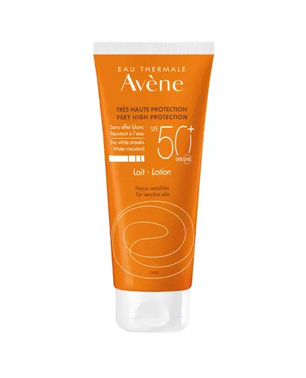 Avene Sun Care Résistant à l'eau Lotion solaire SPF 50+, 100 ml