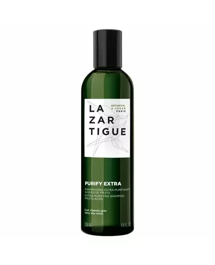 Lazartigue Purify Extra Végan Shampooing Pour une purification supplémentaire, 250 ml