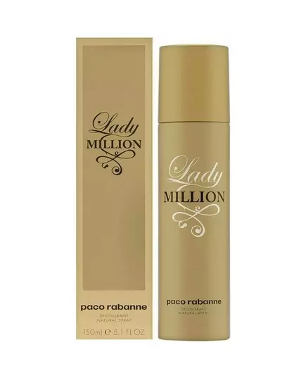 Paco Rabanne Lady Million Blumig Deodorant Spray Für Frauen, 150 ml
