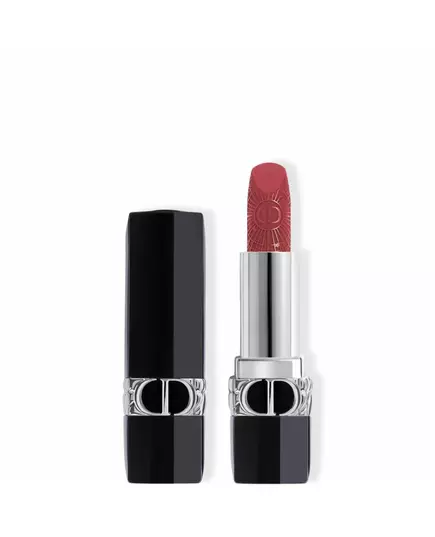 Christian Dior Dior Rouge Finition satinée Rouge à lèvres crème 674 Velours de Rose de Minuit, 3,5 g
