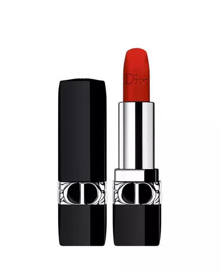 Christian Dior Couture Colour Mat Rouge à lèvres crème 999 Velours Rechargeable, 3,5 ml
