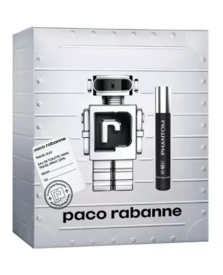 Set Paco Rabanne: Phantom Eau De Toilette For Men 100 ml + Phantom Eau De Toilette For Men, 2 Stück