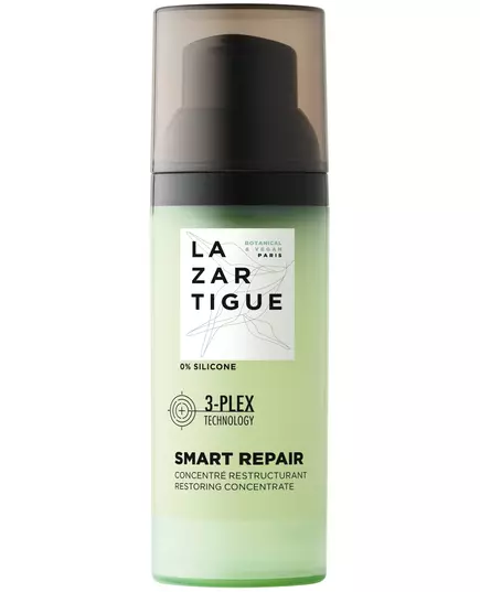 Lazartigue Smart Repair Végan Crème de soin sans rinçage pour les cheveux Restructuration, 50 ml
