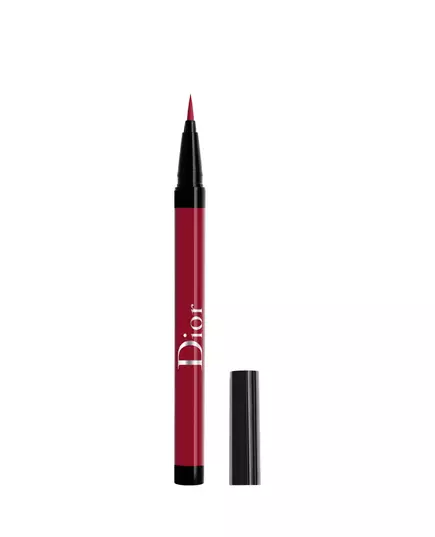 Christian Dior Diorshow On Stage Étanche Pointe en feutre ultra-flexible Couleur intense Eyeliner liquide 771 Bourgogne mat, 0,6 ml