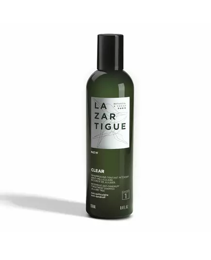 Lazartigue Clear Végan Shampooing traitement capillaire Antipelliculaire, 250 ml