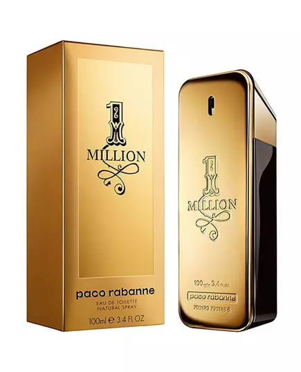 Paco Rabanne 1 Million Eau de Toilette Für Männer, 15 ml