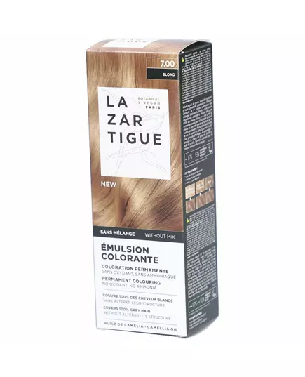 Lazartigue COLORING EMULSION permanente Coloration ohne Mischen, ohne Ausspülen #7.00 1 Stk., 60 ml