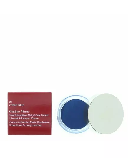 Clarins Ombre Matte Fard à paupières crème 21 Bleu cobalt, 7 g