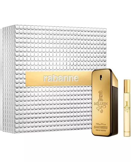 Set Paco Rabanne: 1 Million Eau De Toilette For Men 100 ml + 1 Million Eau De Toilette For Men, 100 ml