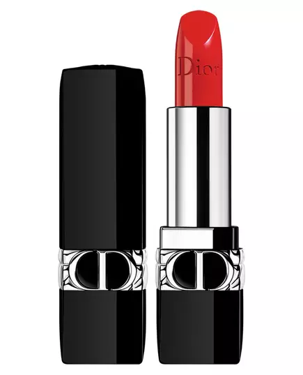 Christian Dior Couture Colour Floral Seidenmatt Creme-Lippenstift 080 Rotes Lächeln Nachfüllbar, 3,5 g