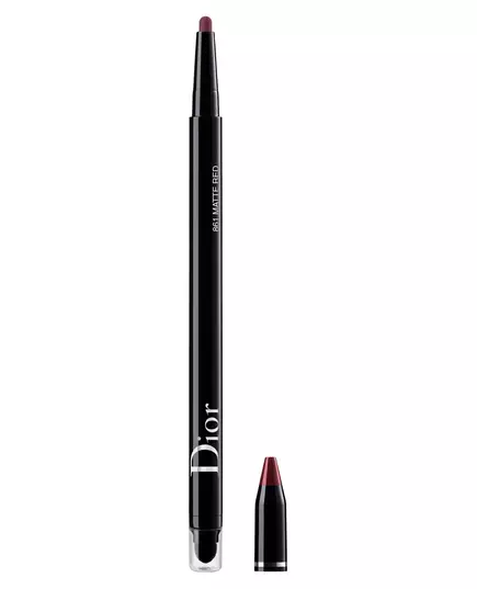Christian Dior Diorshow On Stage Étanche Double terminaison Crayon kohl 861 Rouge mat, 1,2 g