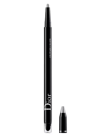 Christian Dior Diorshow On Stage Étanche Double terminaison Crayon kohl 076 Gris argenté, 1,2 g