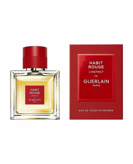 Guerlain HABIT ROUGE eau de toilette vaporisateur, 50 ml, image 2